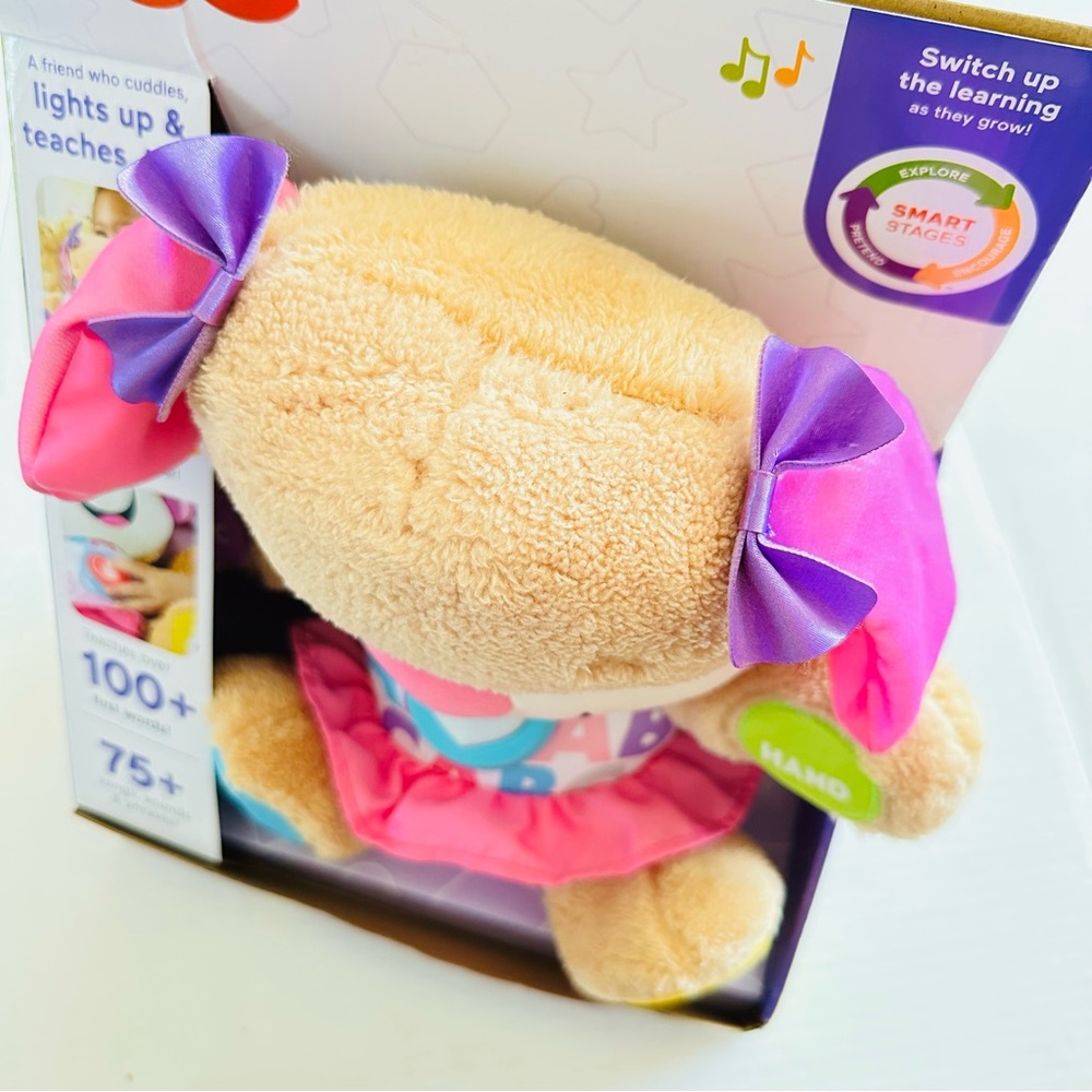 Fisher-Price Laugh & Learn Smart Stages Puppy Plush Learning Toy for Baby Infant - Picture 5 of 9